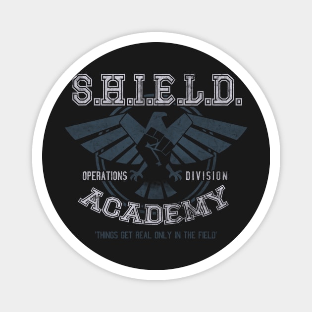 Shield Academy (Ops. Division) - Light Print Magnet by Arinesart